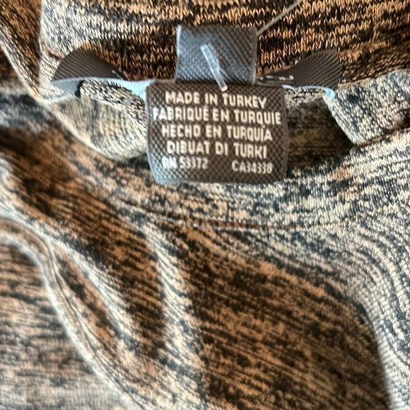 NWT French Connection Camel Maxi Dress With Side Slit Size Large - Picture 10 of 10